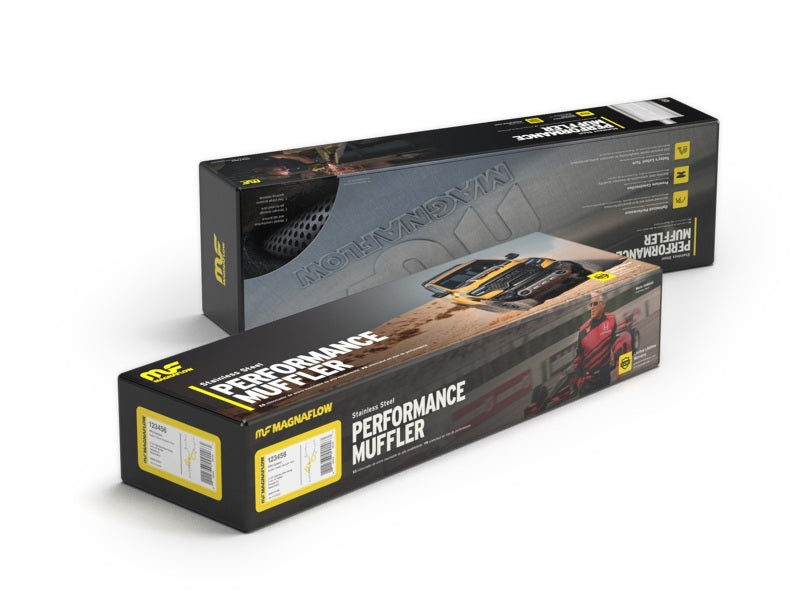 MagnaFlow Muffler Mag SS 14X4X9 2.5 D/D - 11386