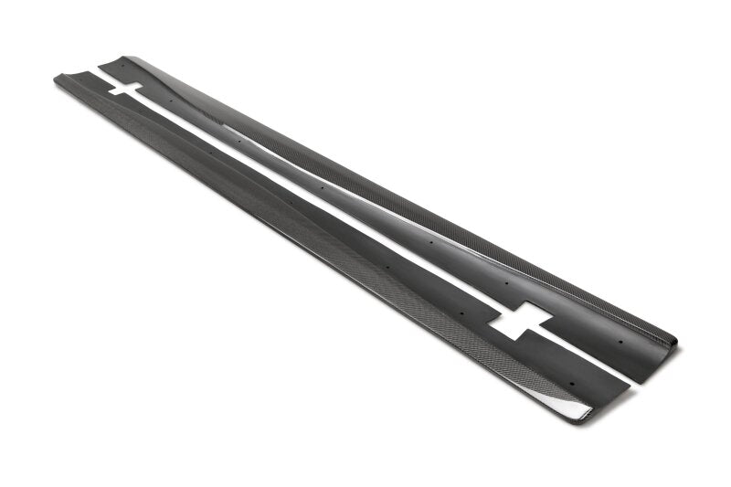 Anderson Composites 20-21 Dodge Charger Hellcat Type-MB Wide Body Rocker - AC-SS20DGCR-MB