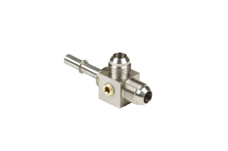 Aeromotive 3/8 Male Quick Connect Tee Fitting - 15116