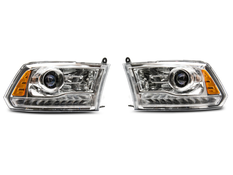 Raxiom 09-18 Dodge RAM 1500 LED Halo Headlights w/ Swtchbck - R111519