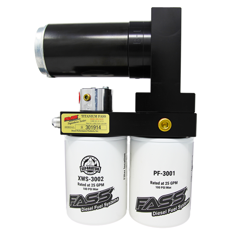FASS 99-07 Ford F250/F350 Powerstroke 240gph/55psi Titanium Series Fuel Air - TSF14290F240G