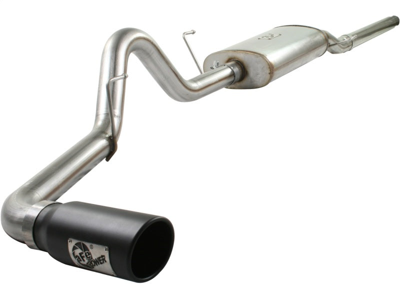 aFe MACHForce XP Cat-Back SS-409 Exhaust 04-08 Ford F-150 V8 - 49-43011-B