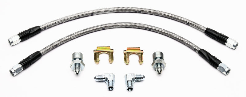 Wilwood Flexline Kit 64-72 Most GM w/ DLS Forged Dynalite - 220-7056
