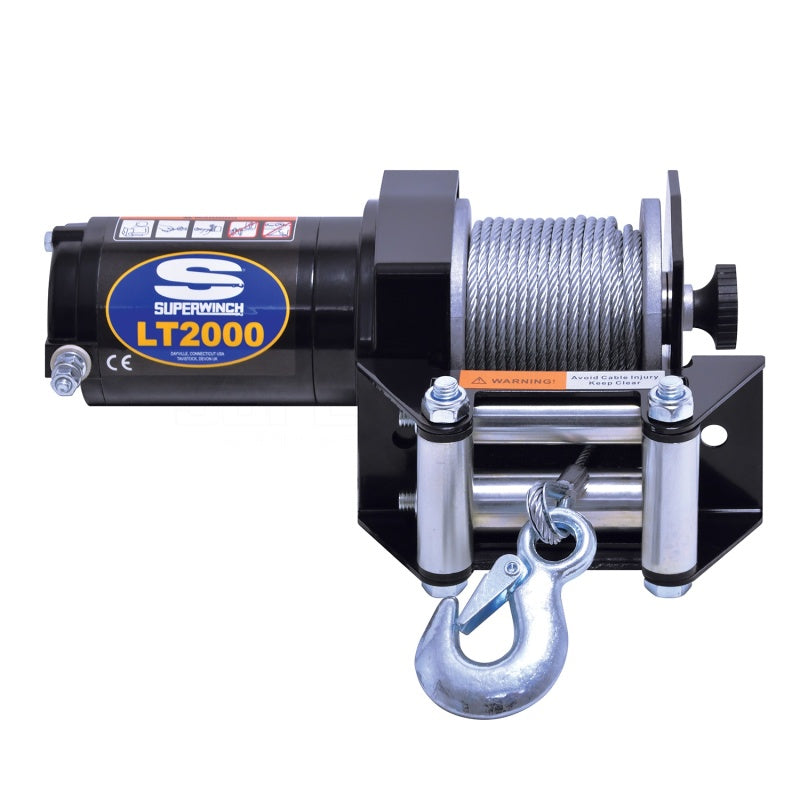Superwinch 2000 LBS 12V DC 5/32in x 49ft Steel Rope - 1120210