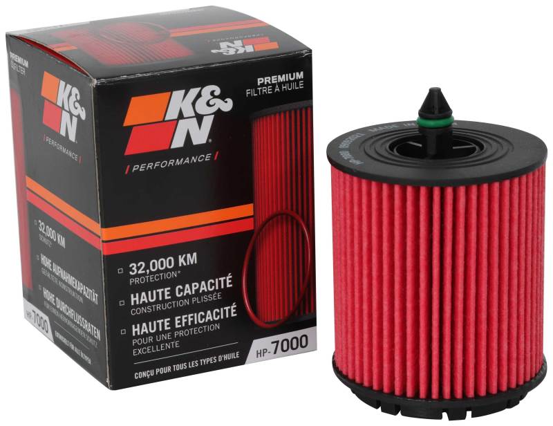 K&N Saturn/Chevrolet/Saab/Pontiac/Vauxhall Cartridge Oil Filter - HP-7000