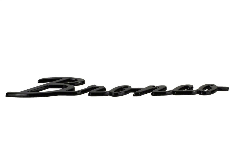 Ford Racing 21-24 Bronco Classic Script Fender Badge Kit - - M-1447-BSGS