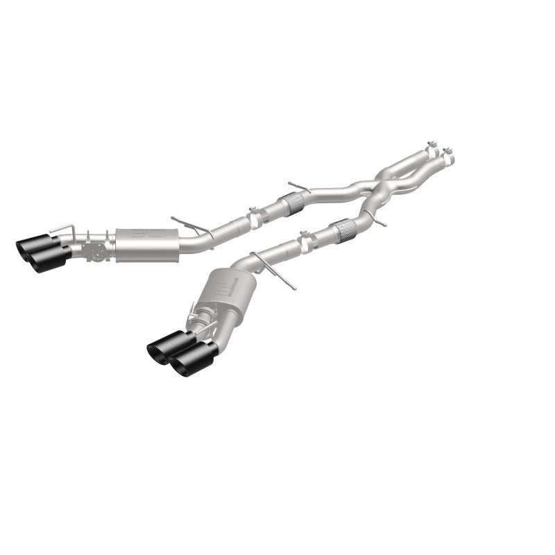 MagnaFlow SYS Cat-Back 2015-2017 Cadillac CTS-V 6.2L Quad 4in Carbon - 19011
