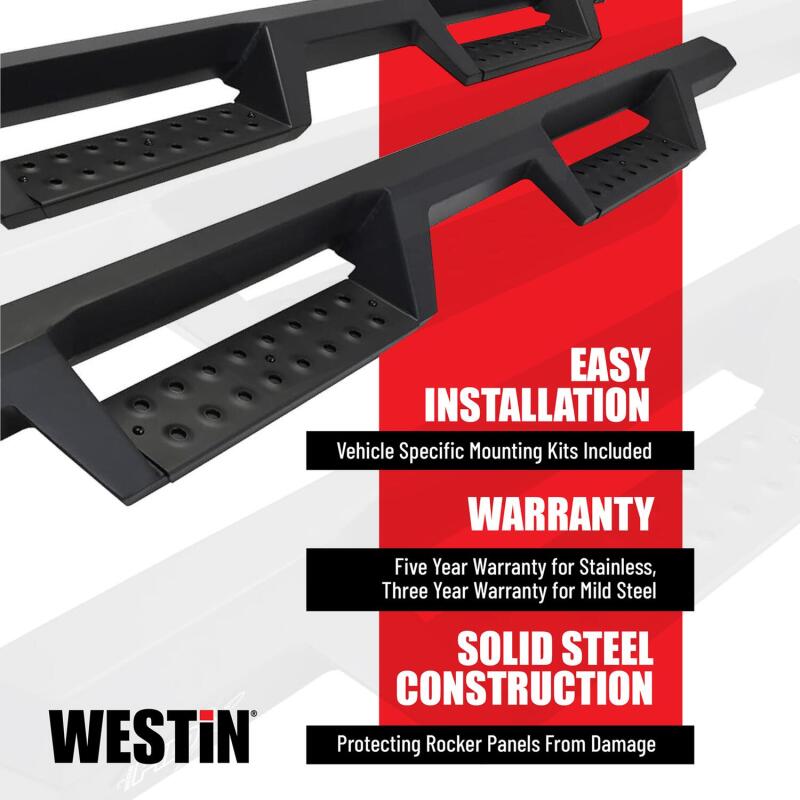 Westin/HDX 10-17 Toyota 4Runner Trail Edition Drop Nerf Step Bars - 56-13835