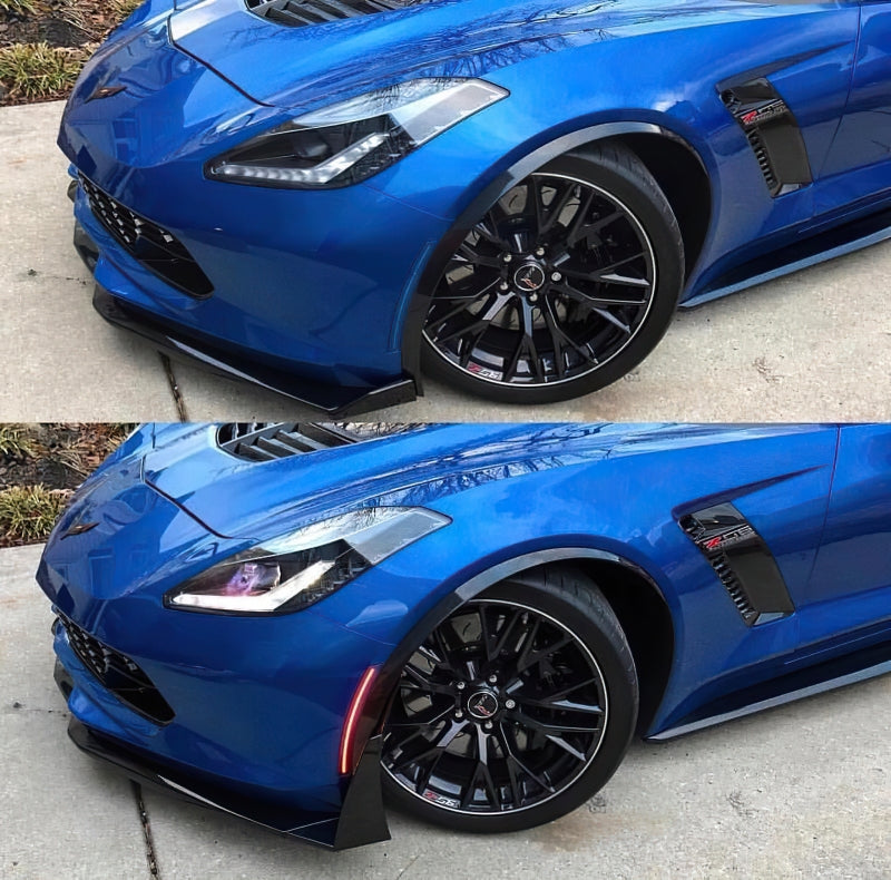 Oracle Chevrolet Corvette C7 Concept Sidemarker Set - Tinted - - 2392-020