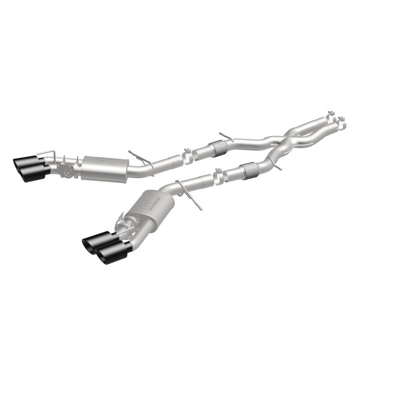 MagnaFlow SYS Cat-Back 2015-2017 Cadillac CTS-V 6.2L Quad 4in Carbon - 19011
