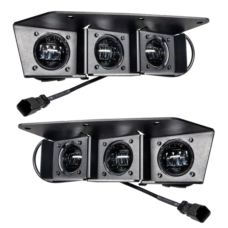 ORACLE Lighting 21-22 Ford Bronco Triple LED Fog Light Kit - 5890-001