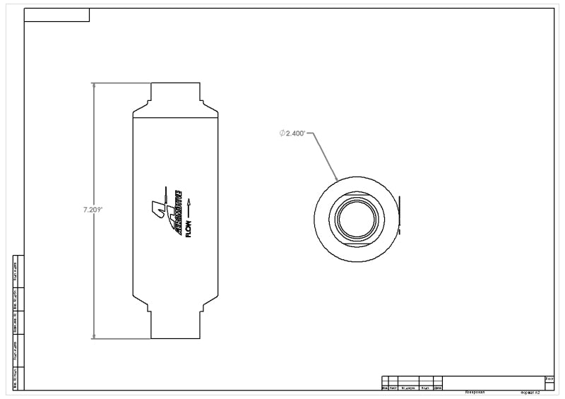 Aeromotive Pro-Series In-Line Filter - AN-12 - 40 Micron SS - 12342