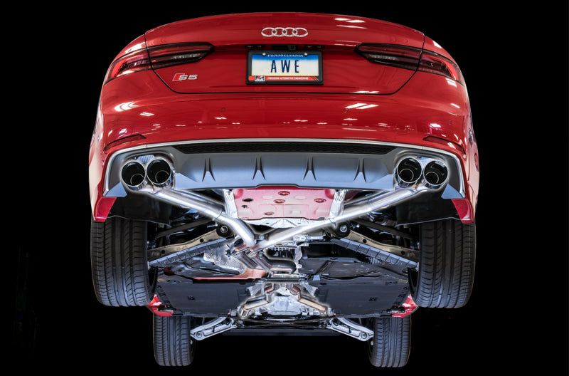 AWE Tuning Audi B9 S5 Sportback Track Edition Exhaust - - 3010-42068