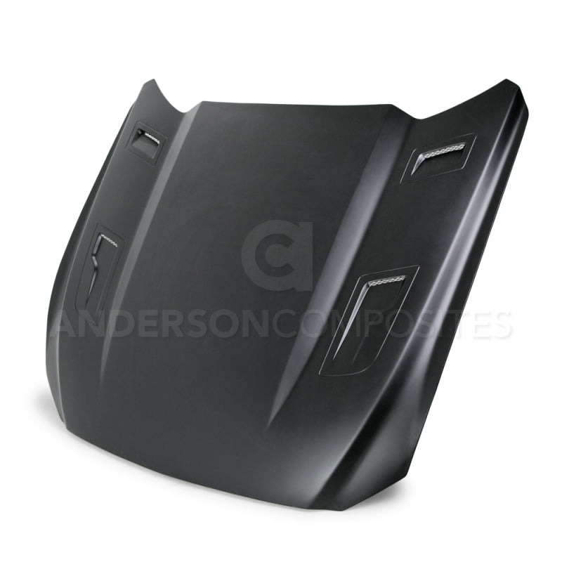 Anderson Composites 15-17 Ford Mustang (Excl. GT350/GT350R) Type-GTH Style Hood - AC-HD15FDMU-AT-GF