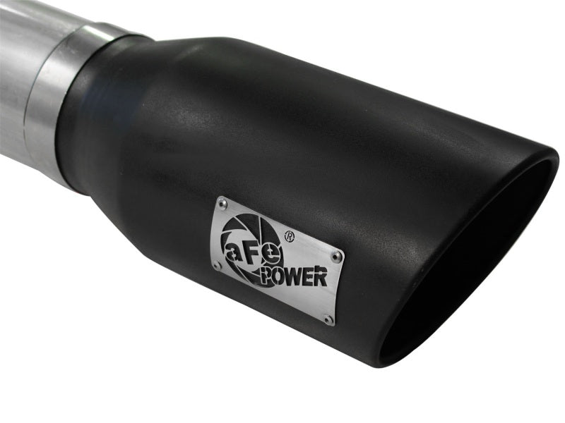 aFe Atlas 5in DPF-Back Aluminized Steel Exh Sys, Ford Diesel - 49-03054-B