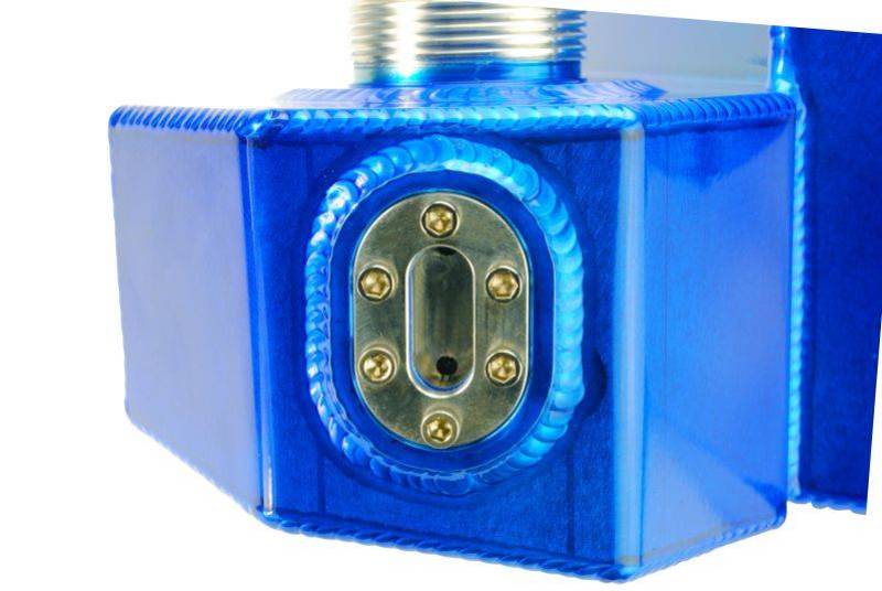 Sinister Diesel 2003-2007 Ford 6.0L Degas Bottle - Blue - SD-DEGAS-6.0