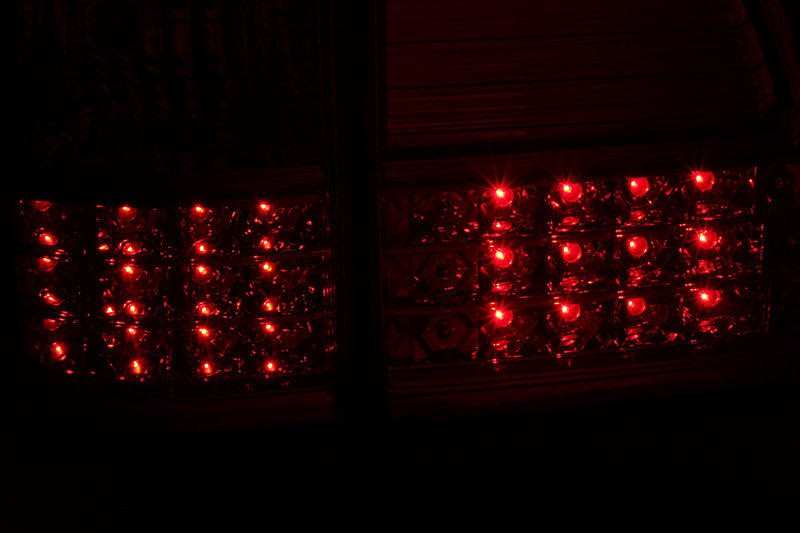 ANZO 1998-2005 Toyota Land Cruiser Fj LED Taillights Red/Clear G2 - 311094