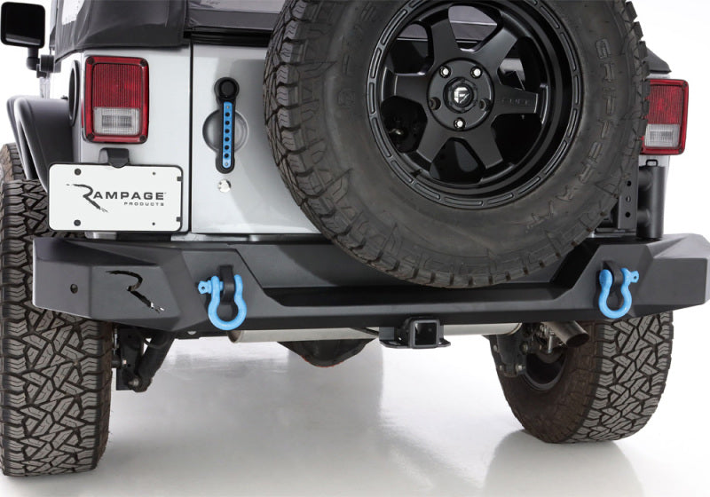Rampage 07-18 Jeep Wrangler JK (Incl. Unlimited) Trailguard Rear Bumper - 99619