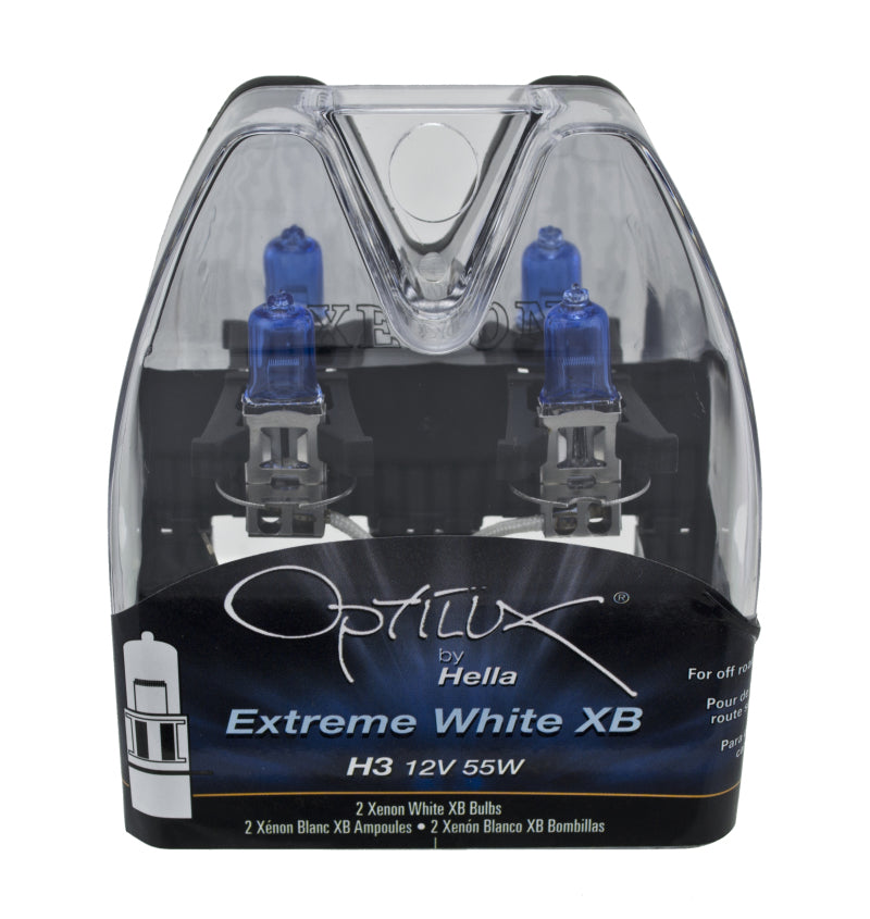 Hella H3 12V 55W Xen White XB Bulb (Pair) - H71071312