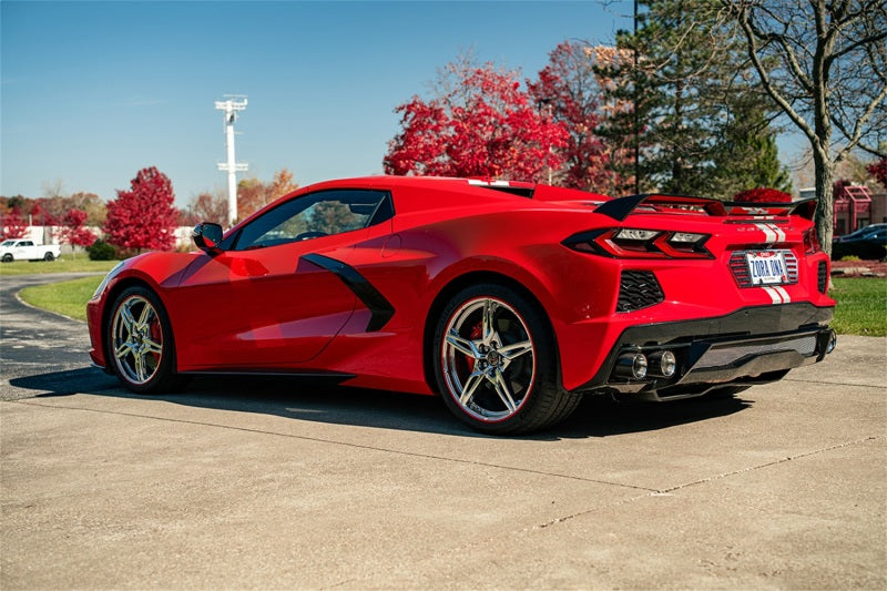 Corsa 2020-2025 Chevrolet Corvette C8 RWD 3in Valved Cat-Back Delete - 21105CF