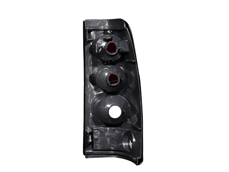 ANZO 1999-2002 Chevrolet Silverado 1500 Taillights Black - 211025