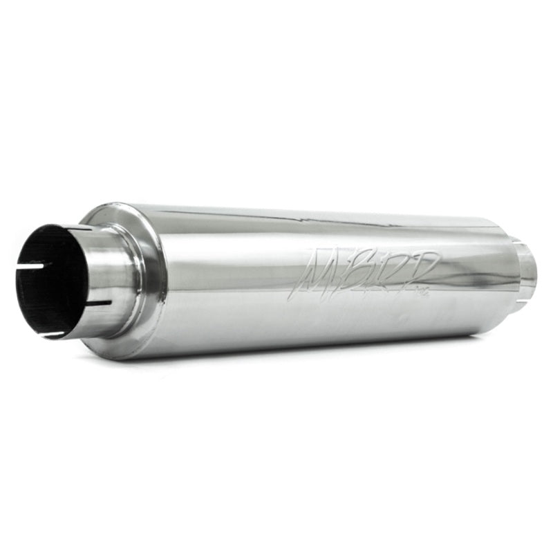 MBRP Universal Quiet Tone Muffler 4in Inlet/Outlet 24in Body 6in - M1004S