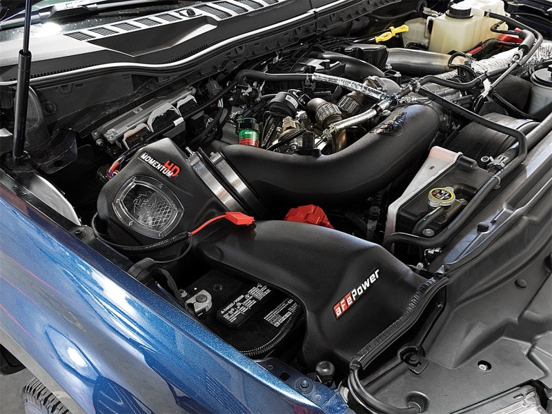 aFe Momentum HD Intakes Pro Dry S Ford Diesel Trucks - 51-73006