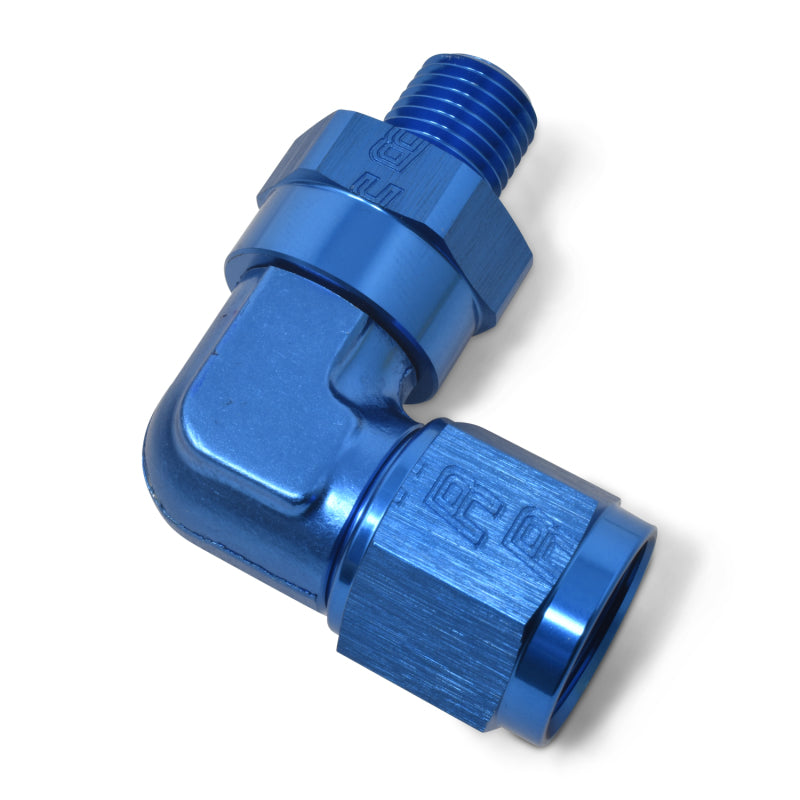 Russell Performance -8 AN 90 Degree Female to Male 1/4in - 614008
