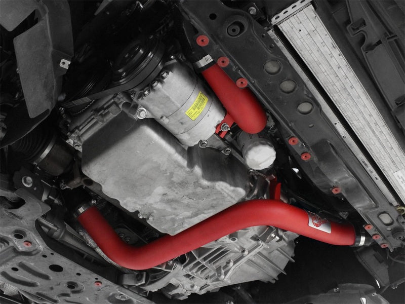 aFe BladeRunner 2.5in Red Intercooler Tubes Hot and Cold Side - 46-20184-R