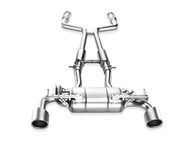 Akrapovic 09-17 Nissan 370Z Evolution Line Cat Back (SS) (Req. - ME-NI/SS/1