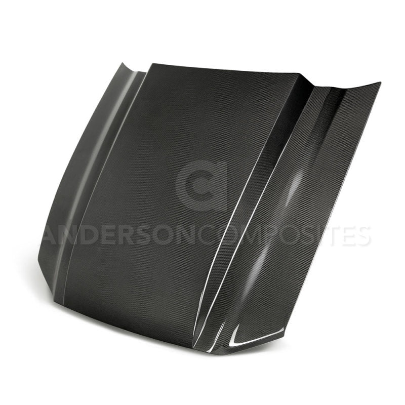 Anderson Composites 10-12 Ford Mustang Type-CJ 3in Carbon Fiber Cowl - AC-HD10FDMU-CJ