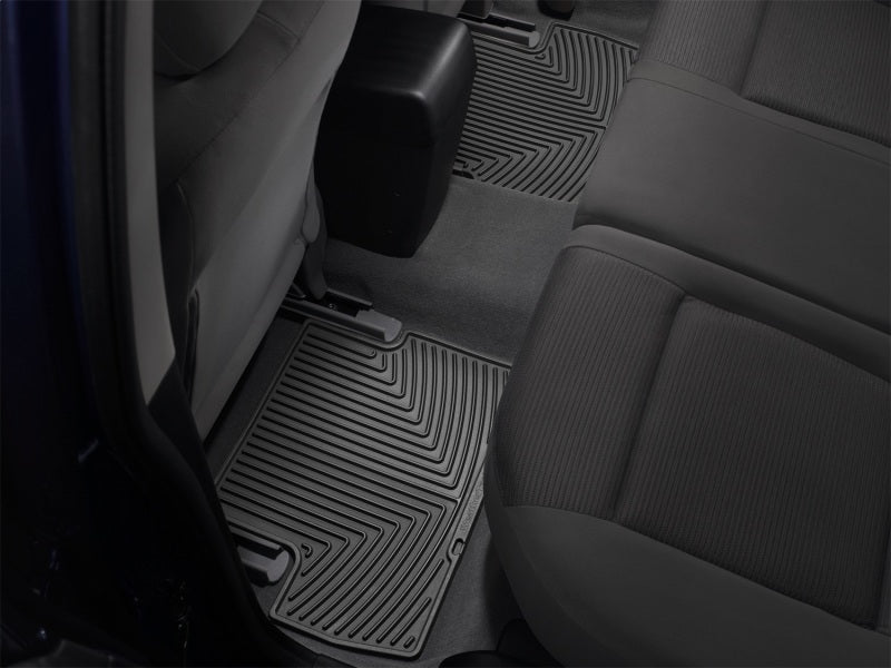 WeatherTech 06-11 Honda Civic Sedan Rear Rubber Mats - Black - W149