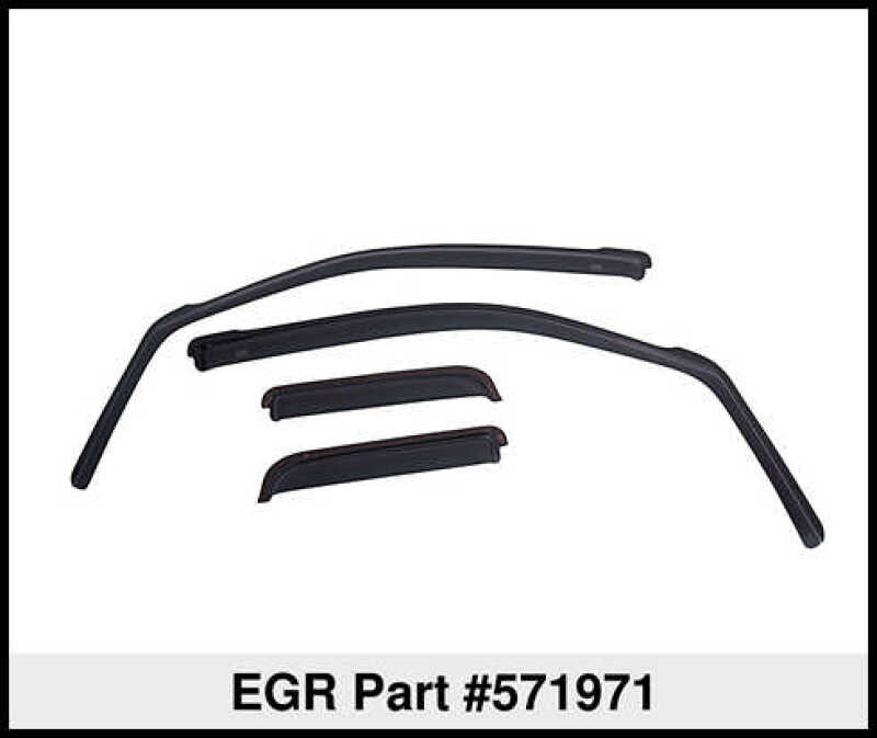EGR 19+ Chevy Blazer In-Channel Window Visors - Set of - 571971