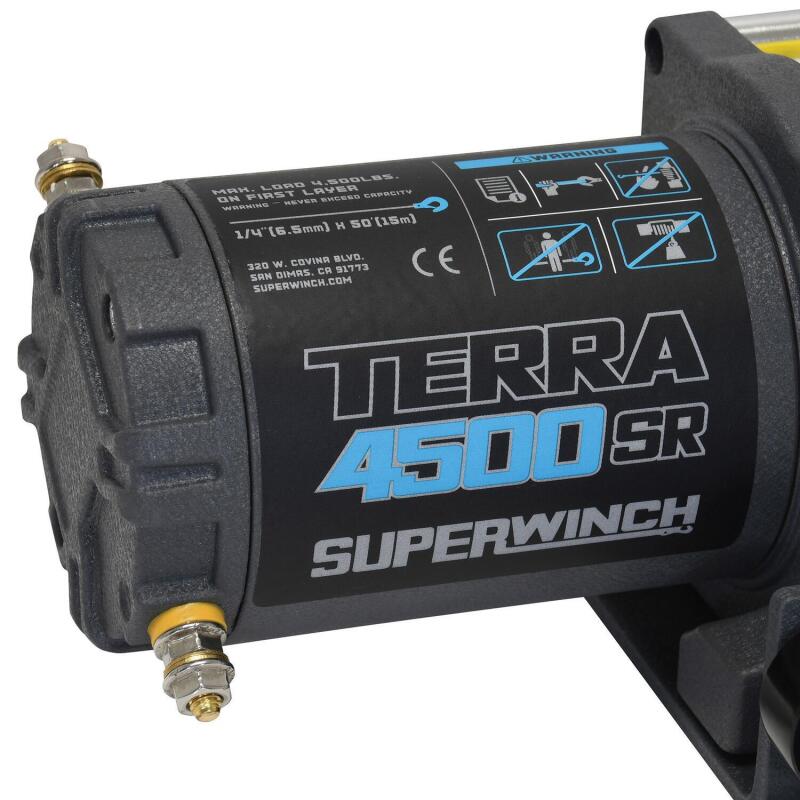 Superwinch 4500 LBS 12V DC 1/4in x 50ft Synthetic Rope - 1145270