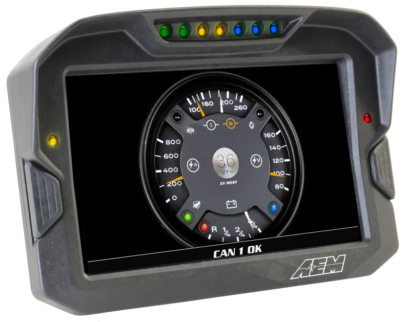 AEM CD-7 Non Logging GPS Enabled Race Dash Carbon Fiber - 30-5702