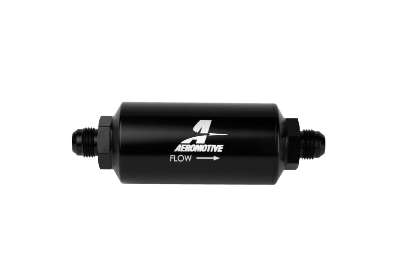 Aeromotive In-Line Filter - AN-08 size Male - 10 Micron - 12375