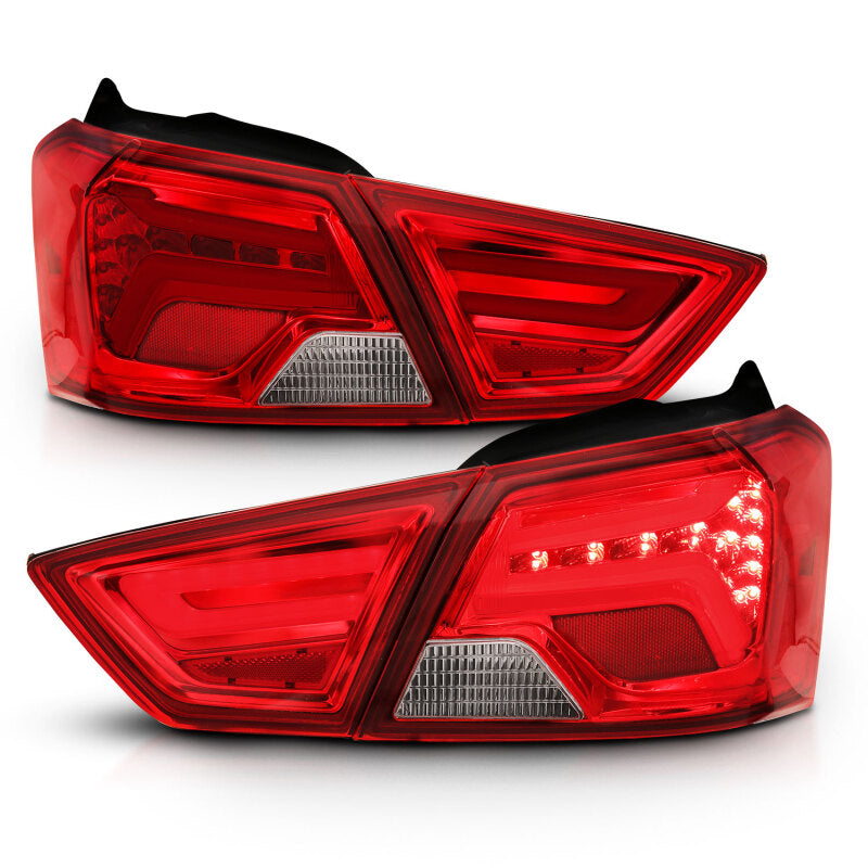 ANZO 14-18 Chevrolet Impala LED Taillights Red/Clear - 321346
