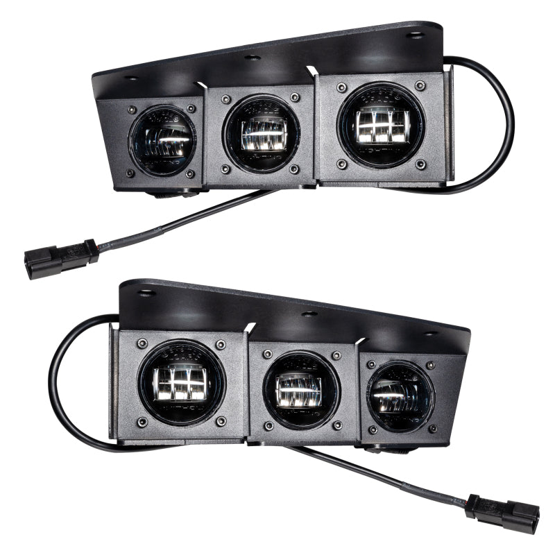 ORACLE Lighting 21-22 Ford Bronco Triple LED Fog Light Kit - 5890-001