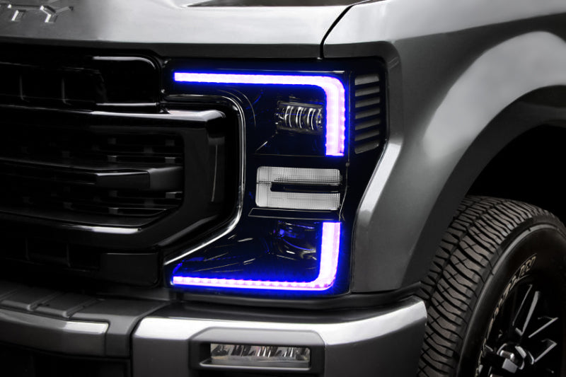 Oracle 2022 Ford F250/350 Super Duty Dynamic ColorSHIFT Headlight DRL - 1449-332