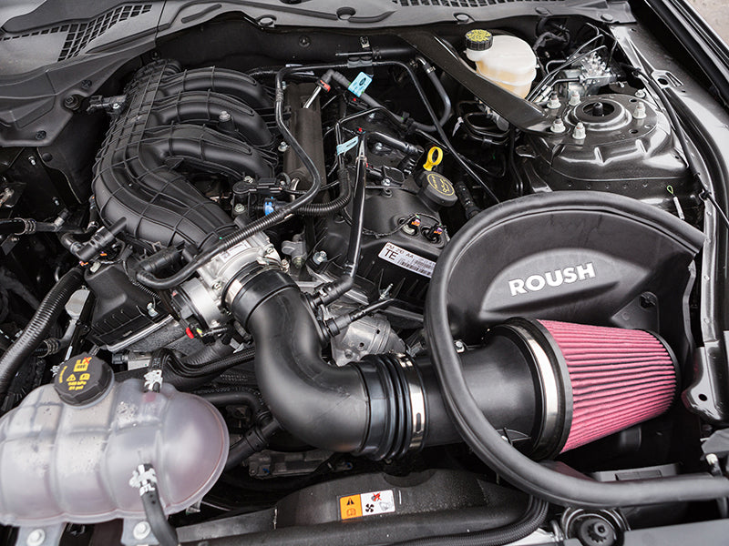 Roush 2015-2017 Ford Mustang 3.7L Cold Air Kit - 421828