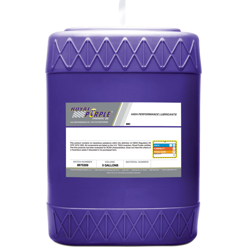 Royal Purple Premium Synthetic High Performance Multi-Grade 10W-30 Motor Oil - 05130