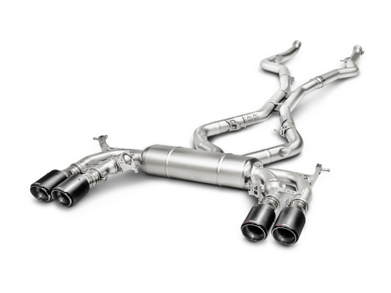 Akrapovic 15-17 BMW X5M (F85) Evolution Line Cat Back (Titanium) - S-BM/T/1