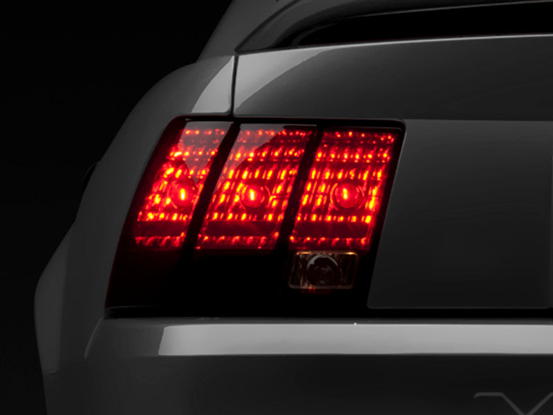 Raxiom 99-04 Ford Mustang Excluding 99-01 Cobra Tail Lights- Black - 49080
