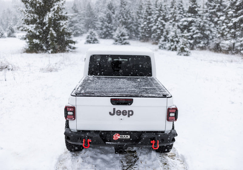 BAK 20-21 Jeep Gladiator Revolver X4s 5ft Bed Cover - 80701