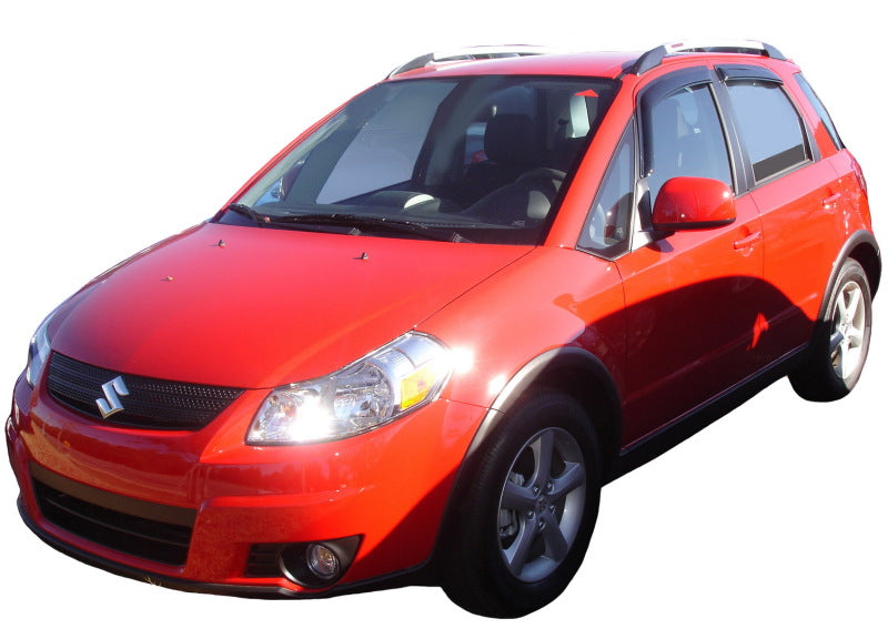 AVS 08-10 Suzuki SX4 Hatch Ventvisor Outside Mount Window Deflectors - 94085