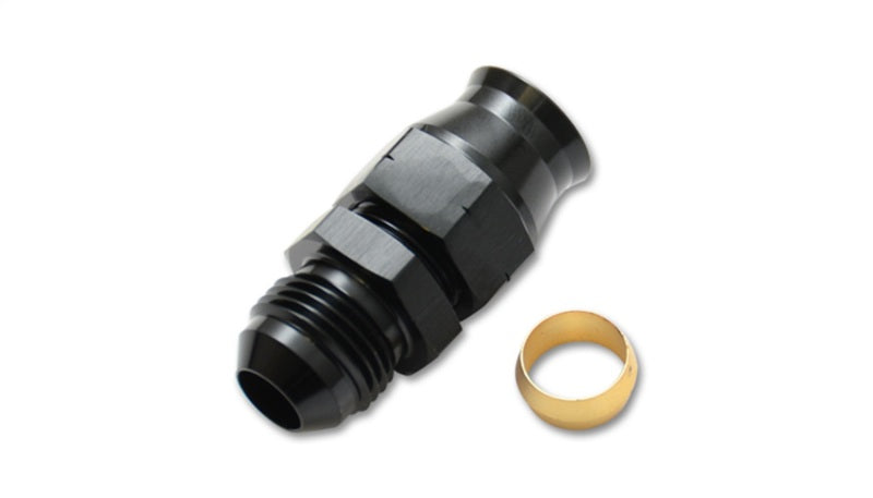 Vibrant -6AN Male to 3/8in Tube Adapter Fittings with Brass - 16456