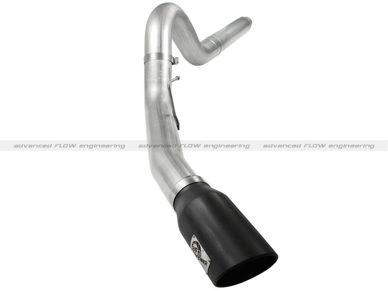 aFe Atlas 5in DPF-Back Aluminized Steel Exh Sys, Ford Diesel - 49-03054-B