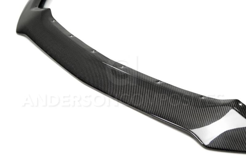 Anderson Composites 15-16 Ford Mustang Carbon Fiber Type-AC Front Chin - AC-FL15FDMU-AC