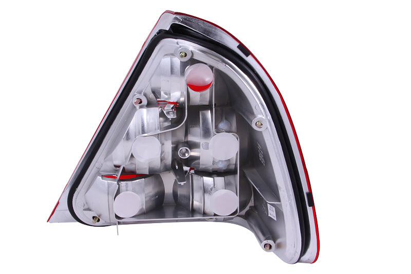 ANZO 1994-2000 Mercedes Benz C Class W202 Taillights Red/Clear - 221157