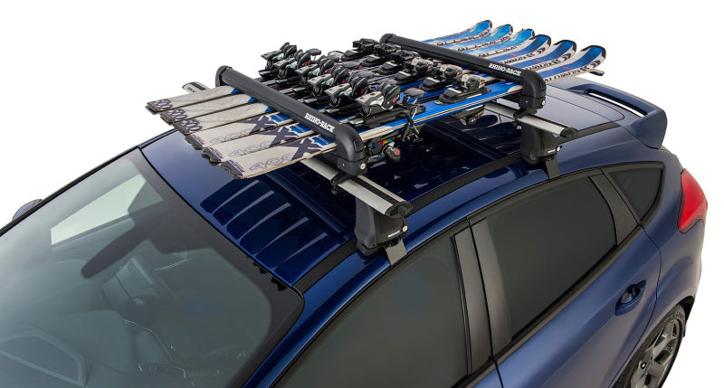 Rhino-Rack Universal Ski/Snowboard Carrier - Fits 6 Pairs of Skis - 576